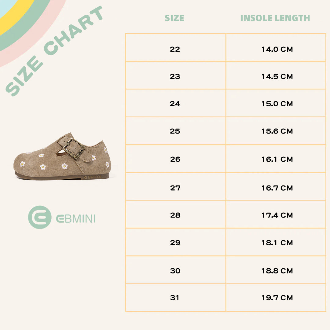 EBMINI® BEA – Ultra-Lightweight Barefoot Sandals for Children